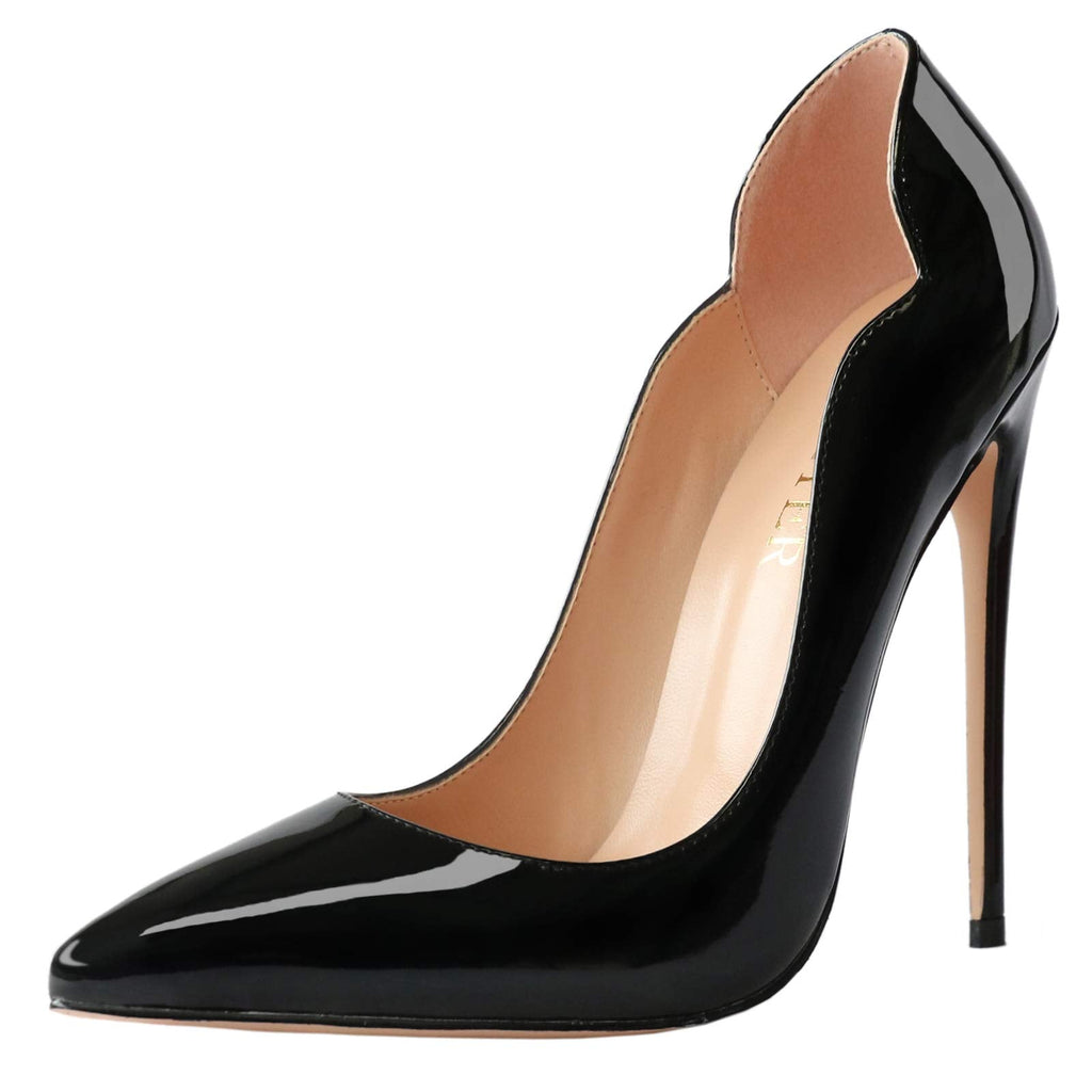 Women's Pointed Toe High Heels 4.72 Inch Stiletto Pumps