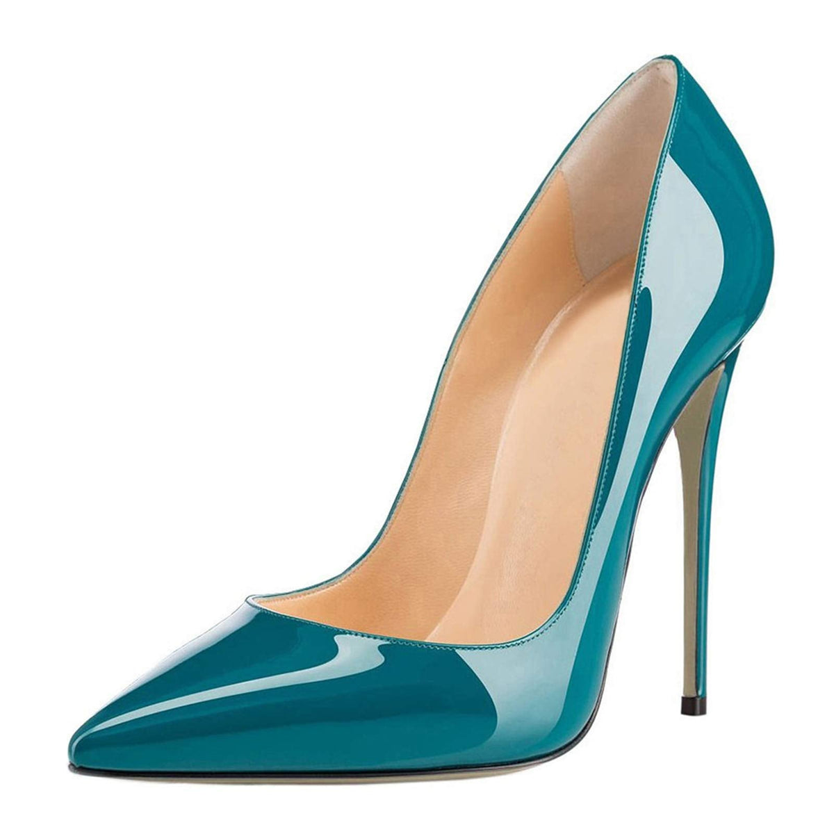 Women's Pointed Toe High Heels 4.72 Inch Stiletto Pumps