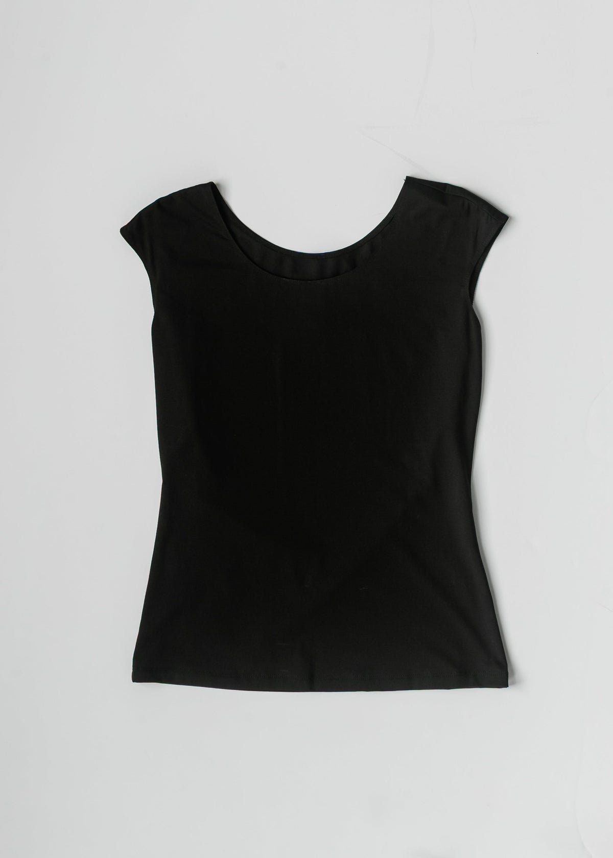 Classic Black Cap Sleeve Tank